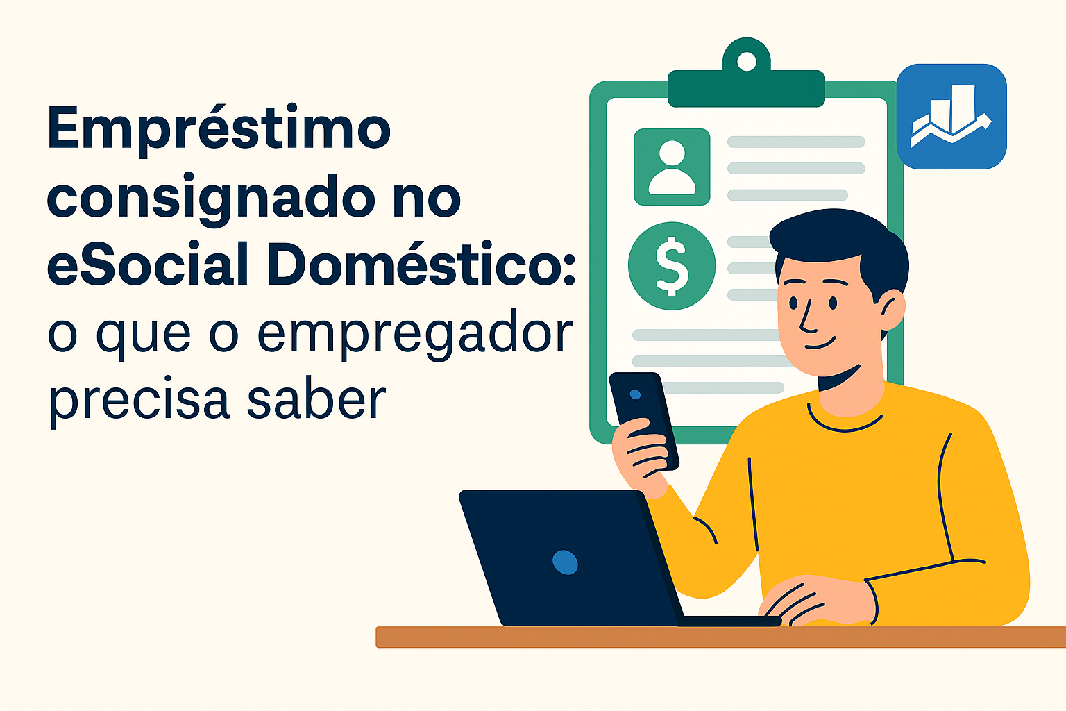 empréstimo consignado no eSocial Doméstico