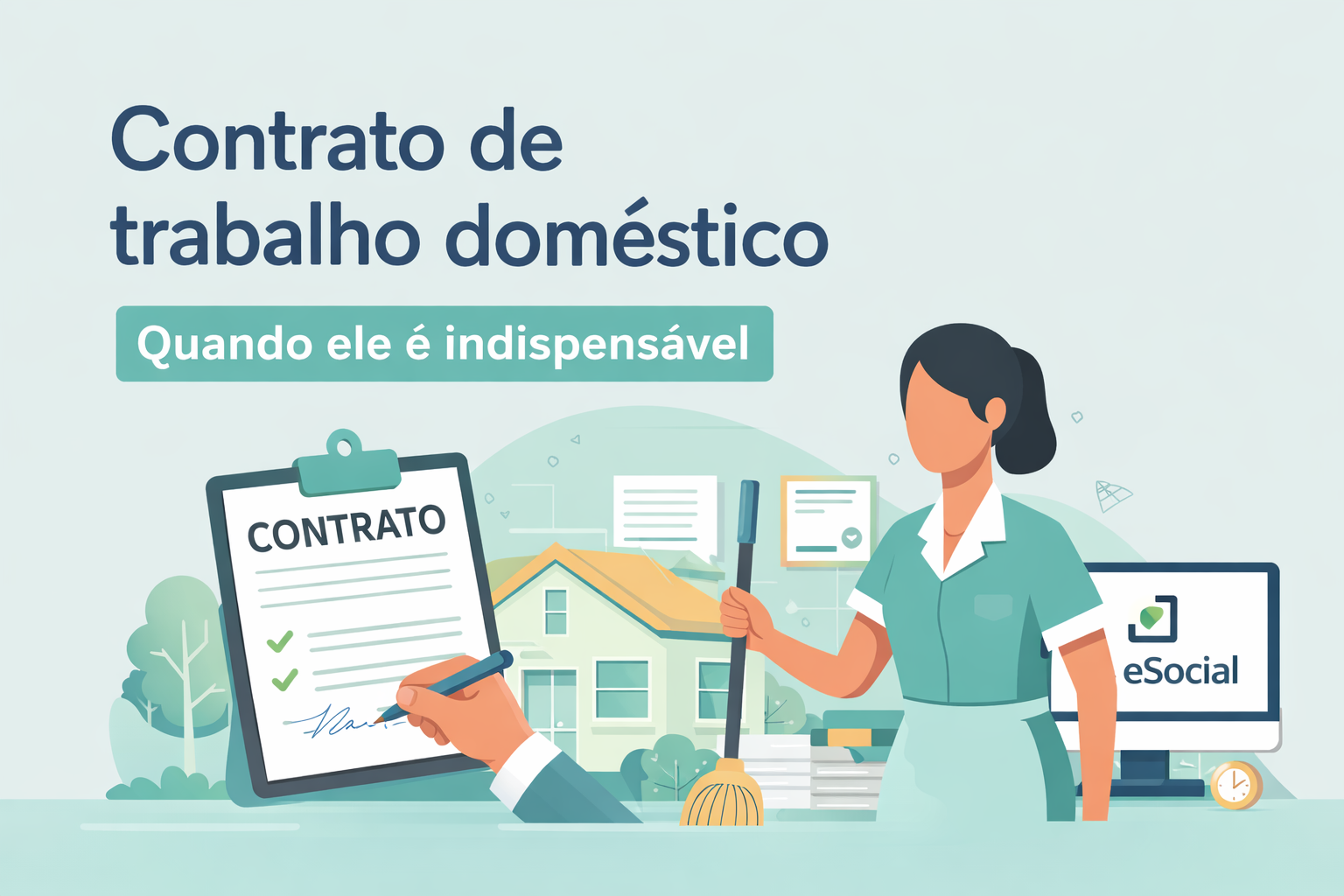 Contrato de trabalho doméstico: quando ele é indispensável?