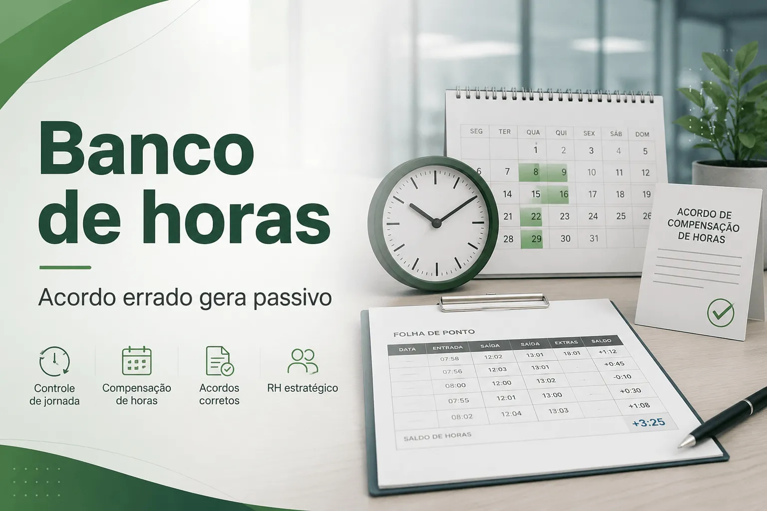 Banco de horas: como evitar passivo trabalhista