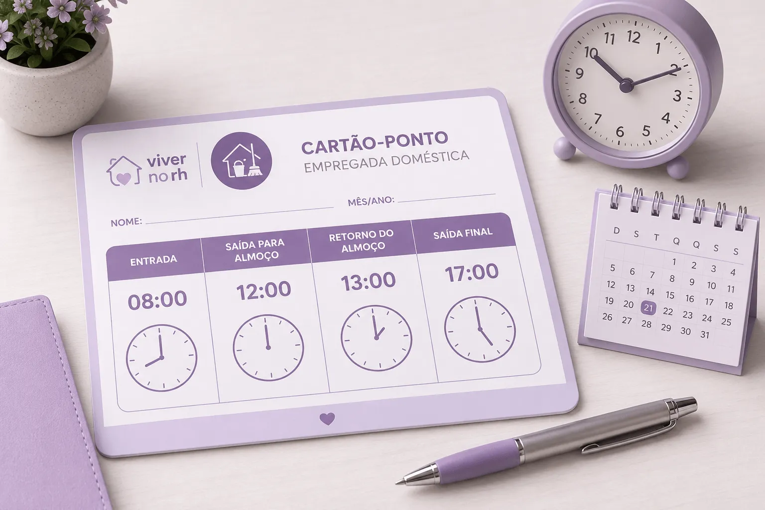 Como registrar o ponto da empregada doméstica corretamente