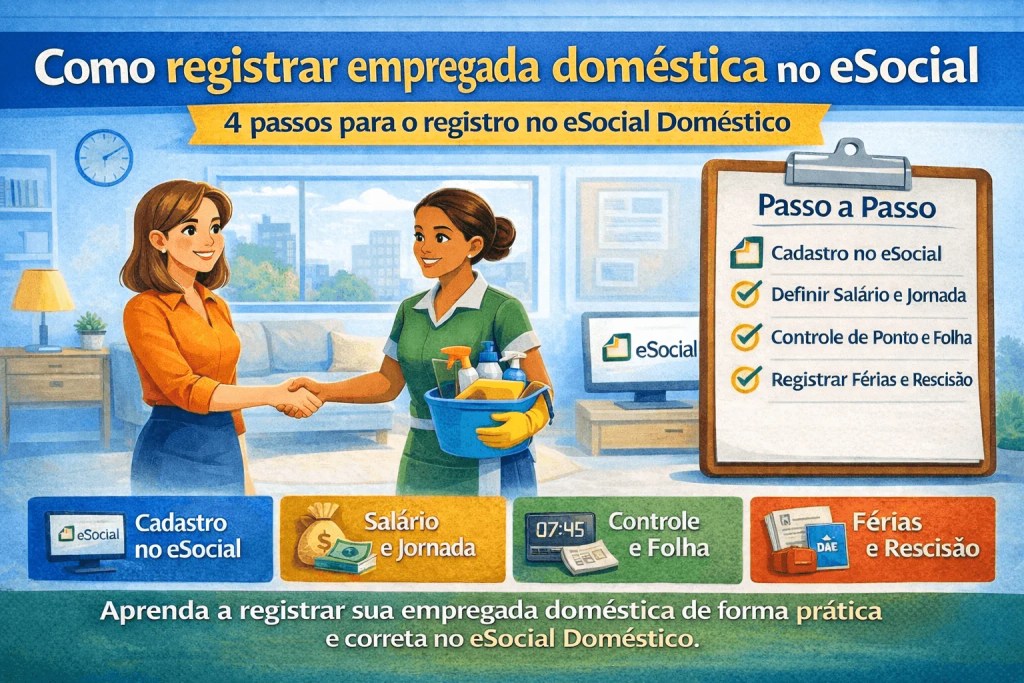 Como registrar empregada doméstica no eSocial