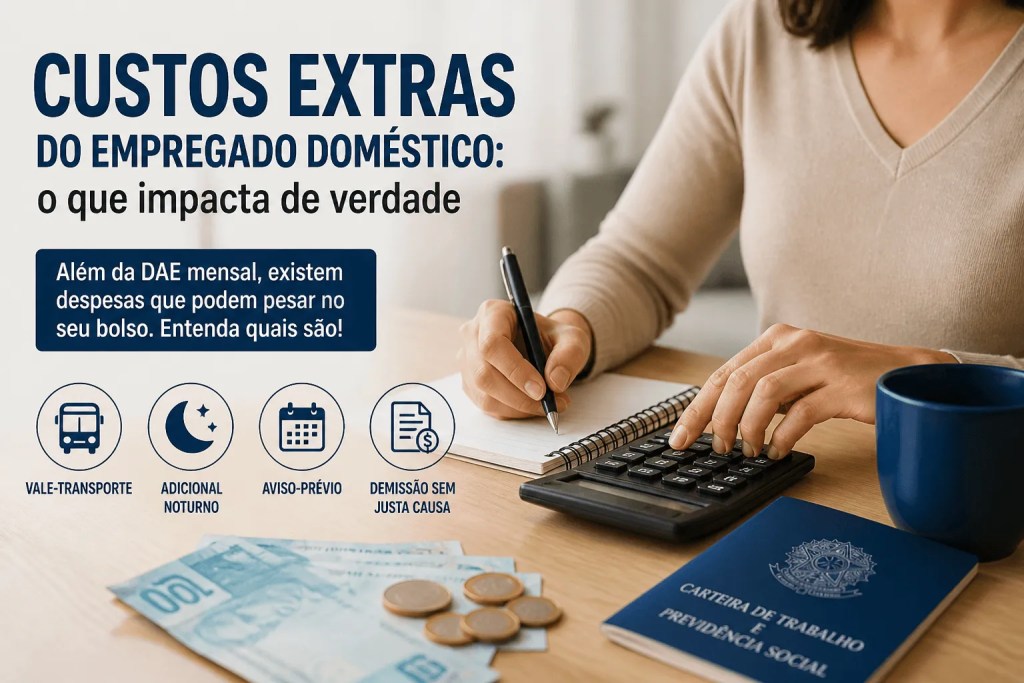 Custos extras do empregado doméstico: o que impacta de verdade