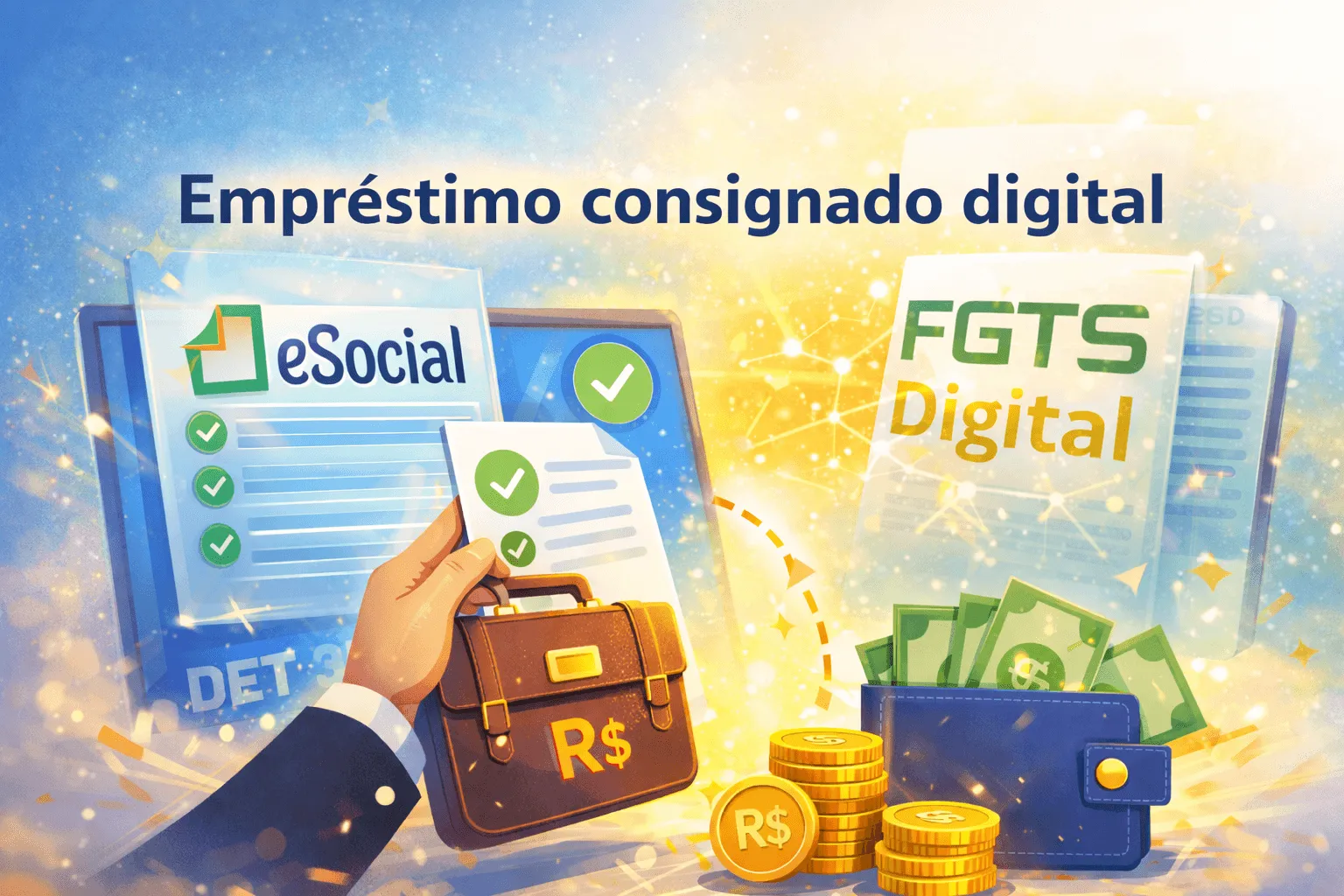 Empréstimo consignado digital no eSocial para empresas
