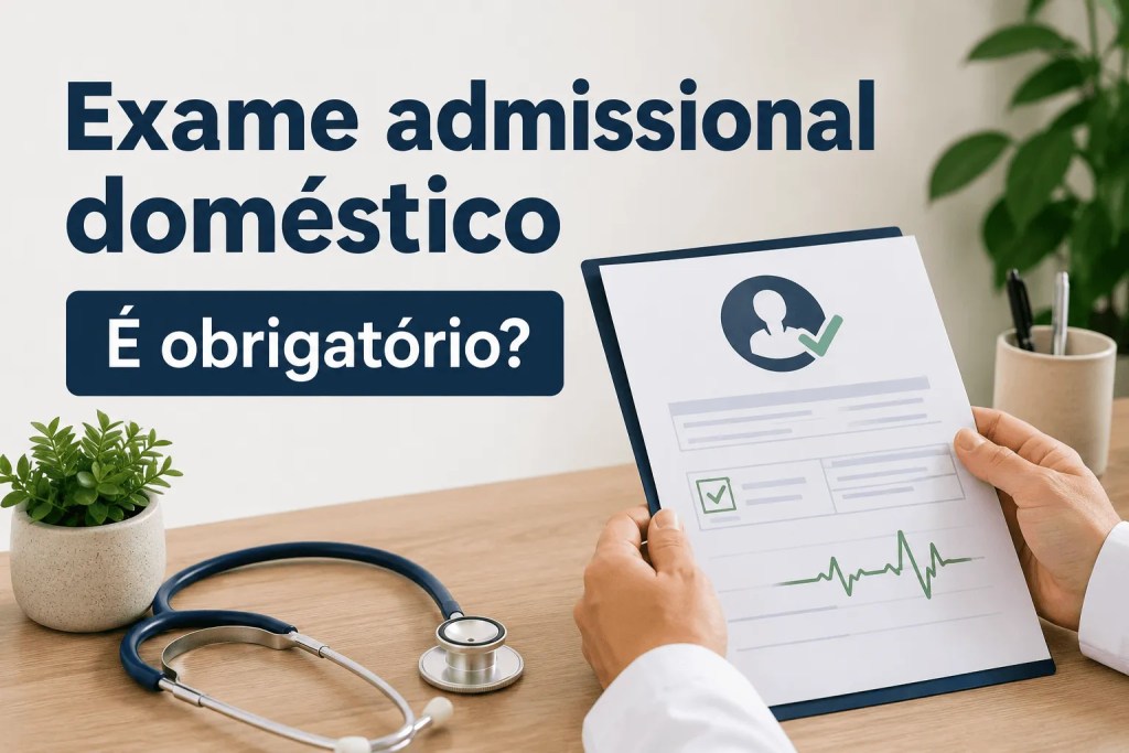 Exame admissional doméstico é obrigatório?