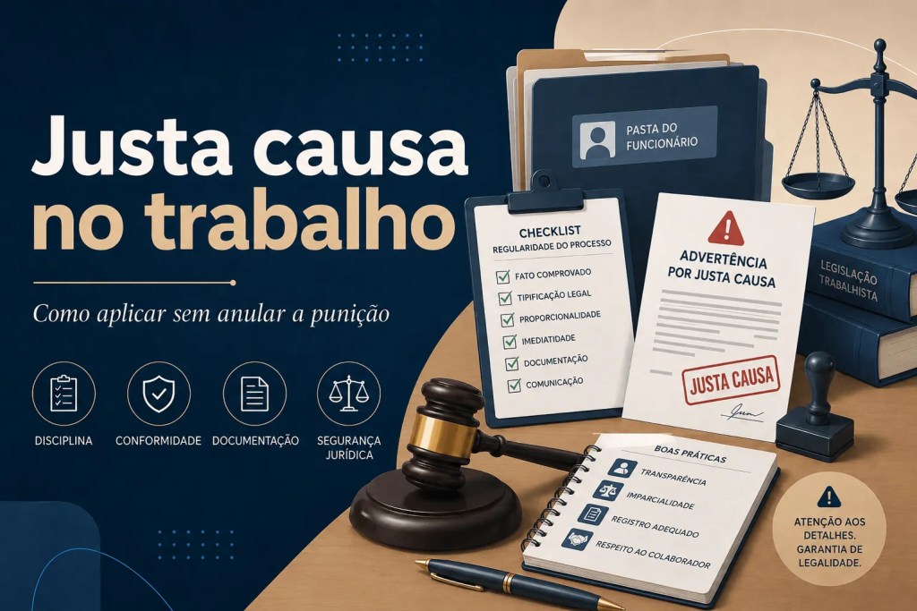 Justa causa no trabalho: como aplicar sem anular a punição