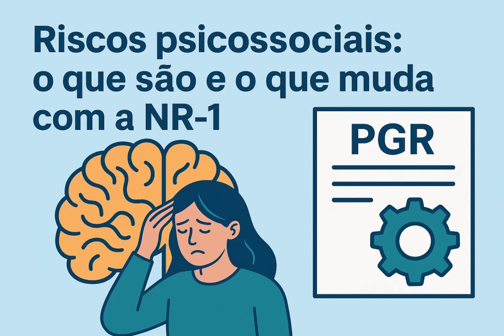Riscos psicossociais no PGR: o que o RH precisa registrar para não errar
