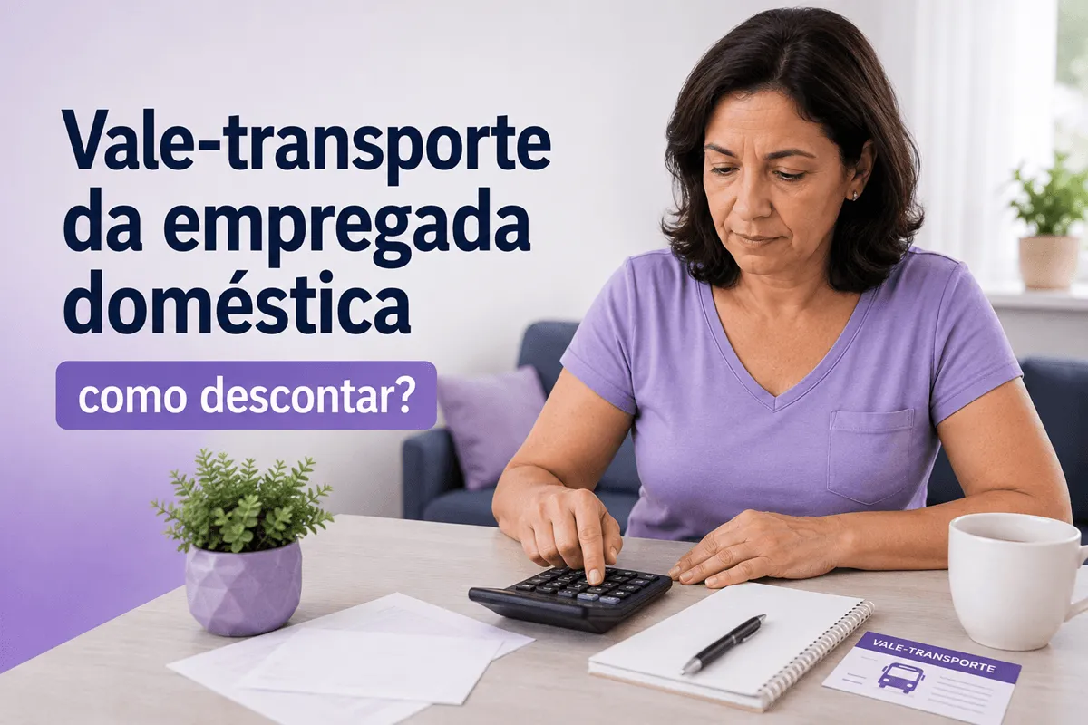 Vale-transporte da empregada doméstica: quando é obrigatório e como descontar